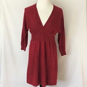 Express Size Small Red Empire Waist Dress